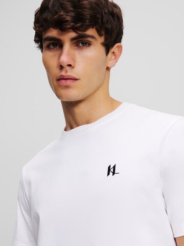 Karl Lagerfeld - Camiseta en blanco