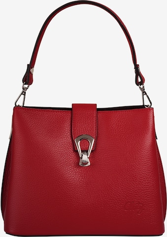 Cluty Crossbody Bag in Red: front