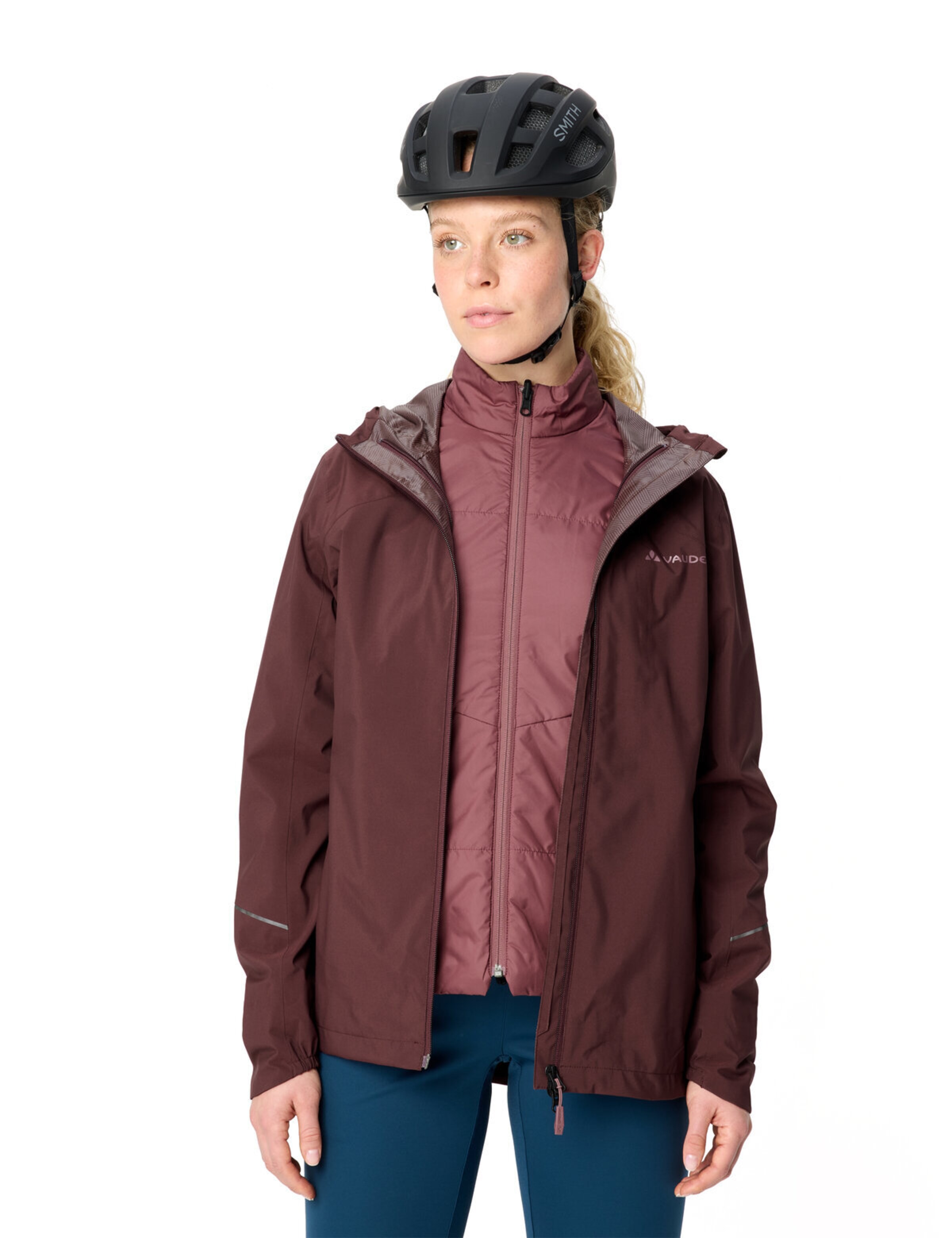 VAUDE Sports jacket 'Yaras II' in Brown