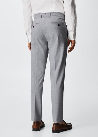 MANGO MAN Slimfit Hose 'Paulo' in Grau