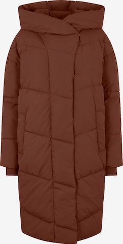 Manteau d’hiver 'Tally' Noisy may en marron : devant