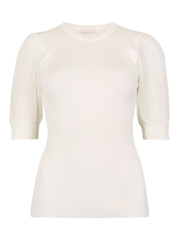 Chemisier ' ' Apricot en blanc