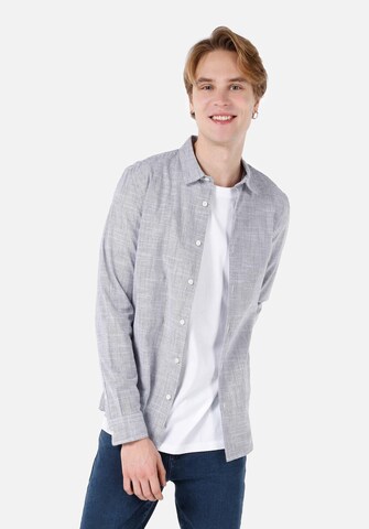 Colin's Regular fit Overhemd in Blauw: voorkant