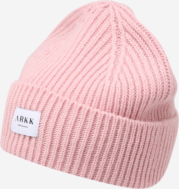 ARKK Copenhagen Müts, värv roosa: eest vaates