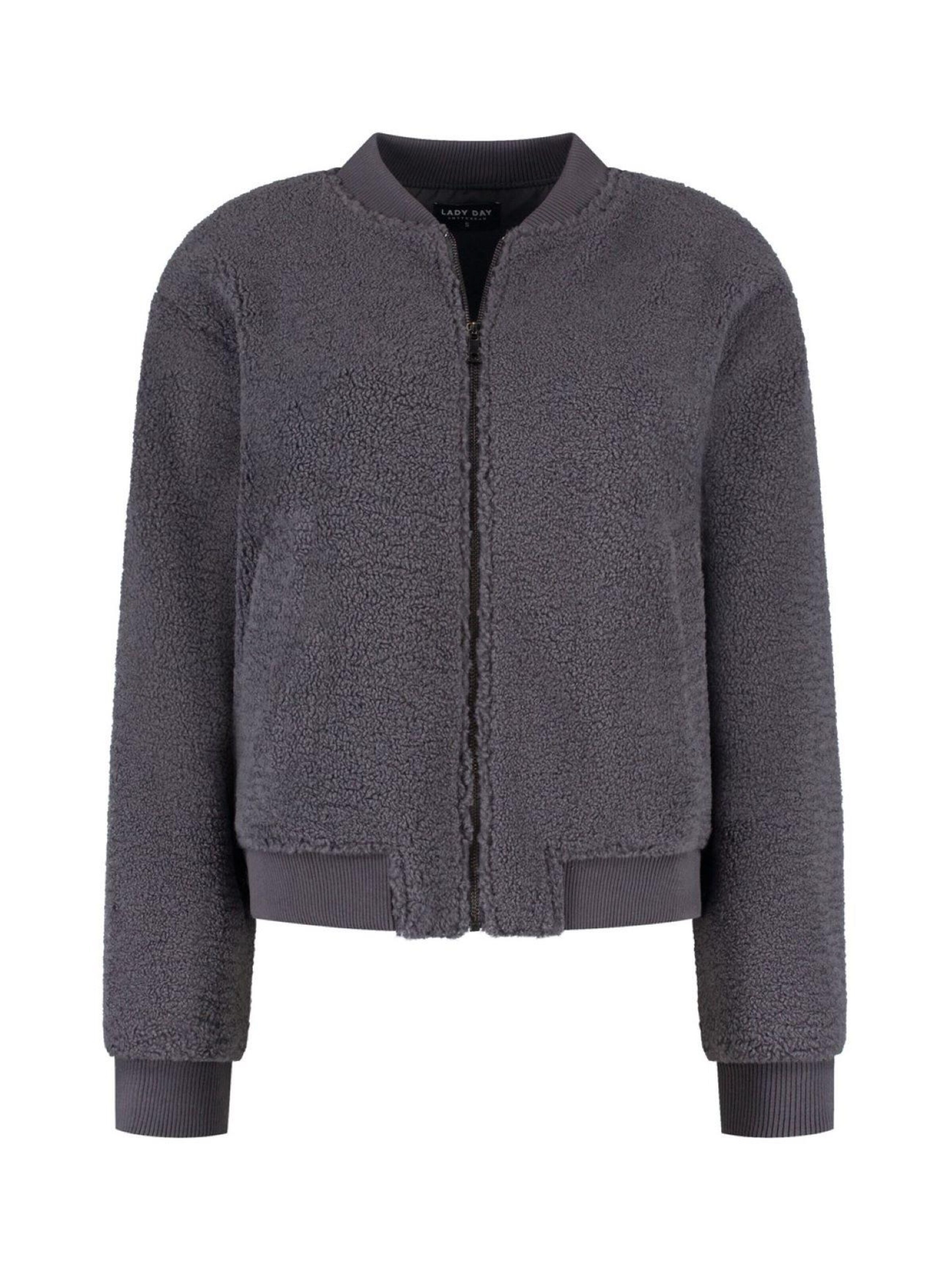 Lady Day Between-season jacket in Grey: front
