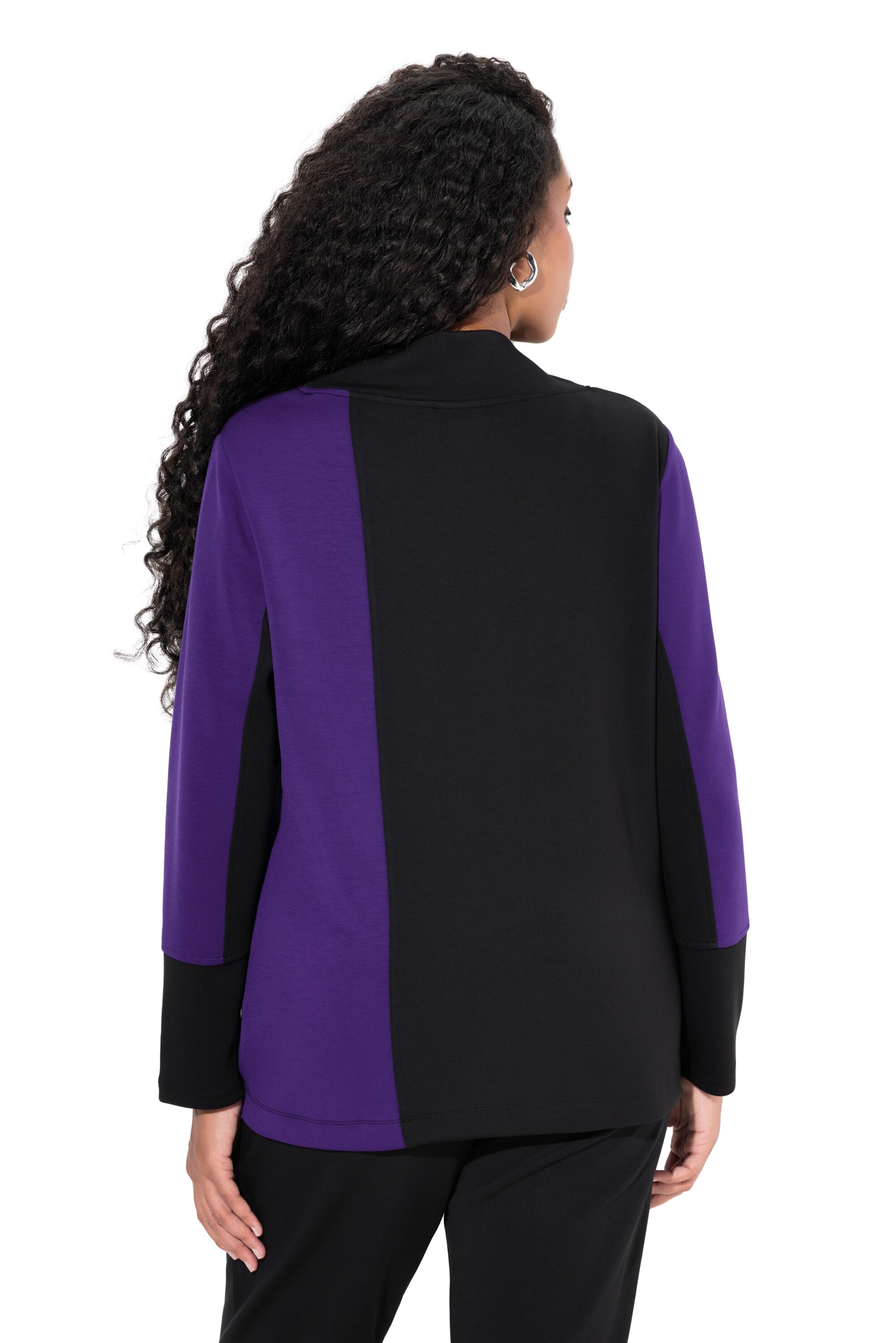 Ulla Popken Sweatshirt in Black