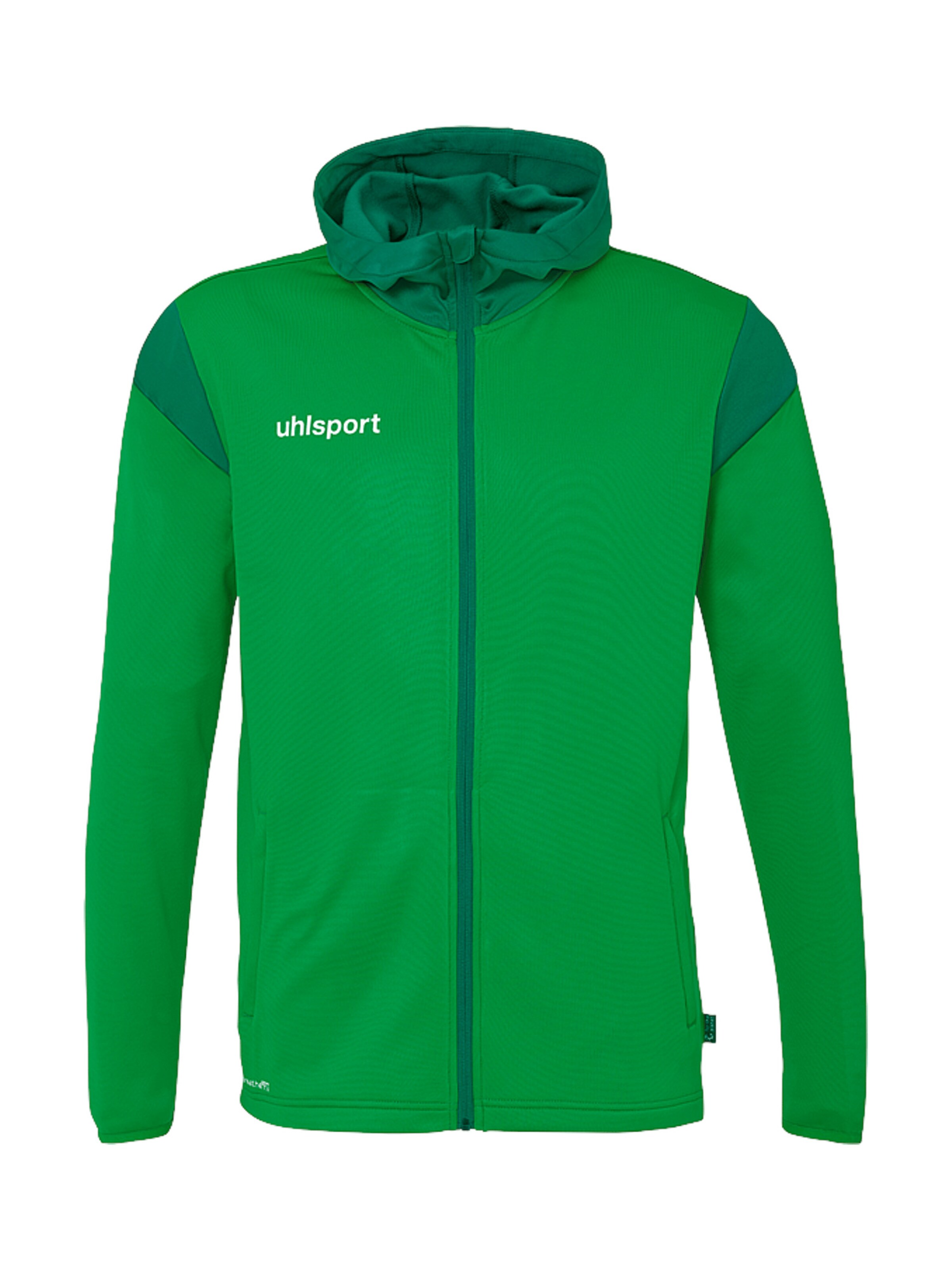 UHLSPORT Sportsweatjacke ' Squad 27 Track' in Grün: Vorderseite
