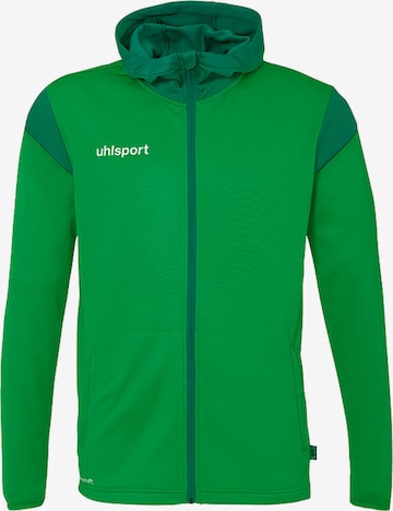 UHLSPORT Sportsweatjacke ' Squad 27 Track' in Grün: Vorderseite