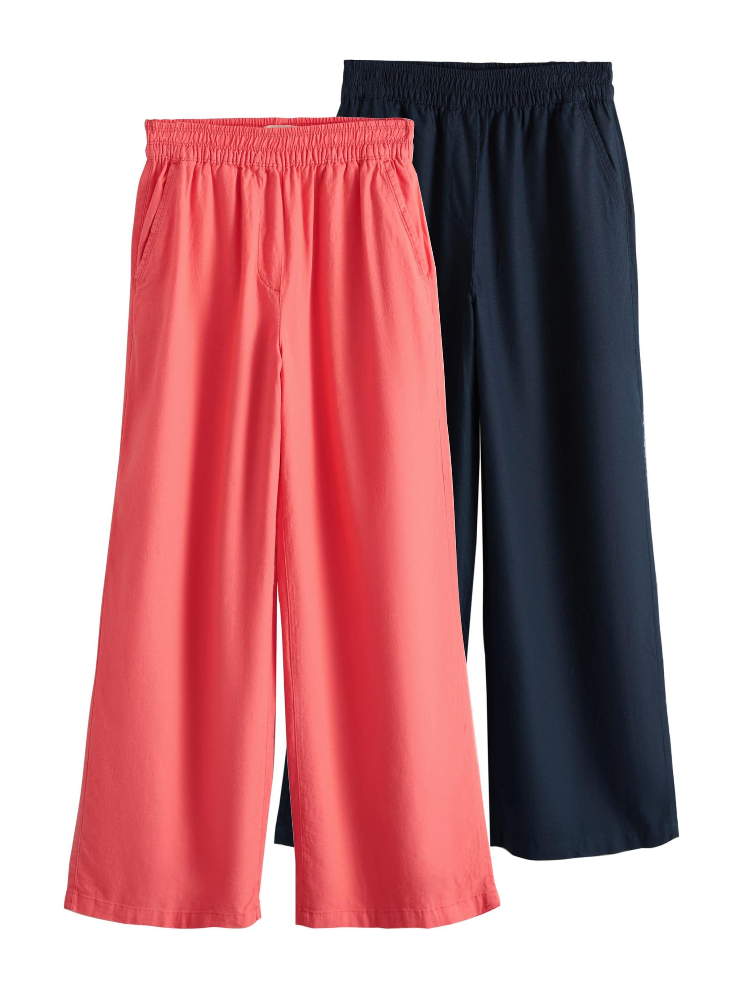 Next Zvonové kalhoty Kalhoty – modrá: přední strana