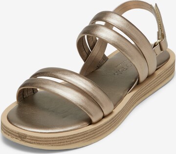 Marc O'Polo Sandals in Gold: front