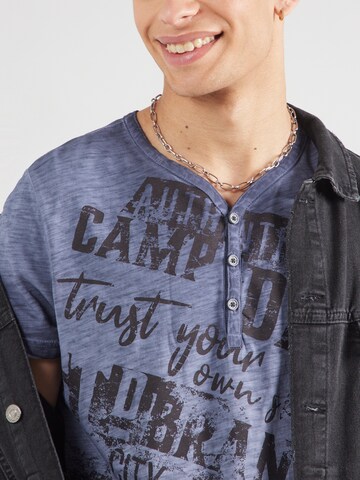 CAMP DAVID - Camiseta en azul