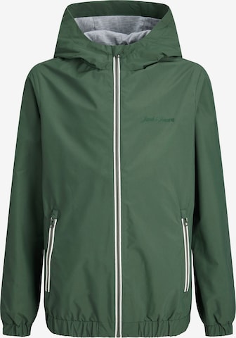 Veste mi-saison Jack & Jones Junior en vert : devant