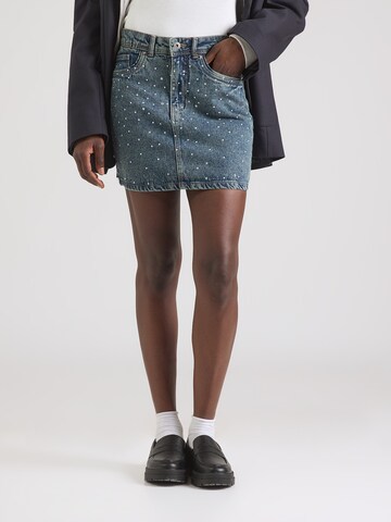 Eight2Nine Spódnica w kolorze niebieski: przód