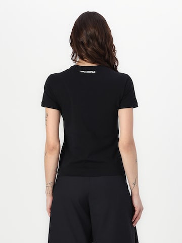 Karl Lagerfeld - Camiseta 'Ikon' en negro