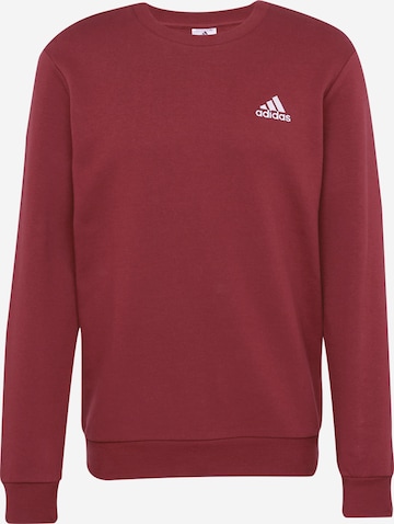 ADIDAS SPORTSWEAR - Sweatshirt de desporto em vermelho: frente