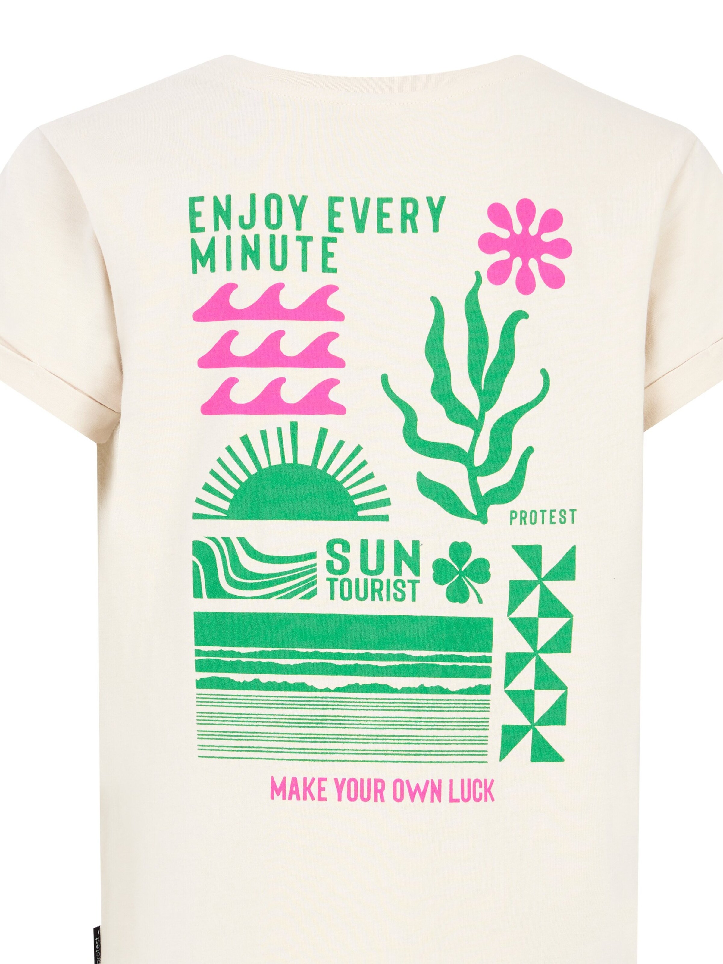 PROTEST Shirt 'PRTMulti JR'‌ in Weiß