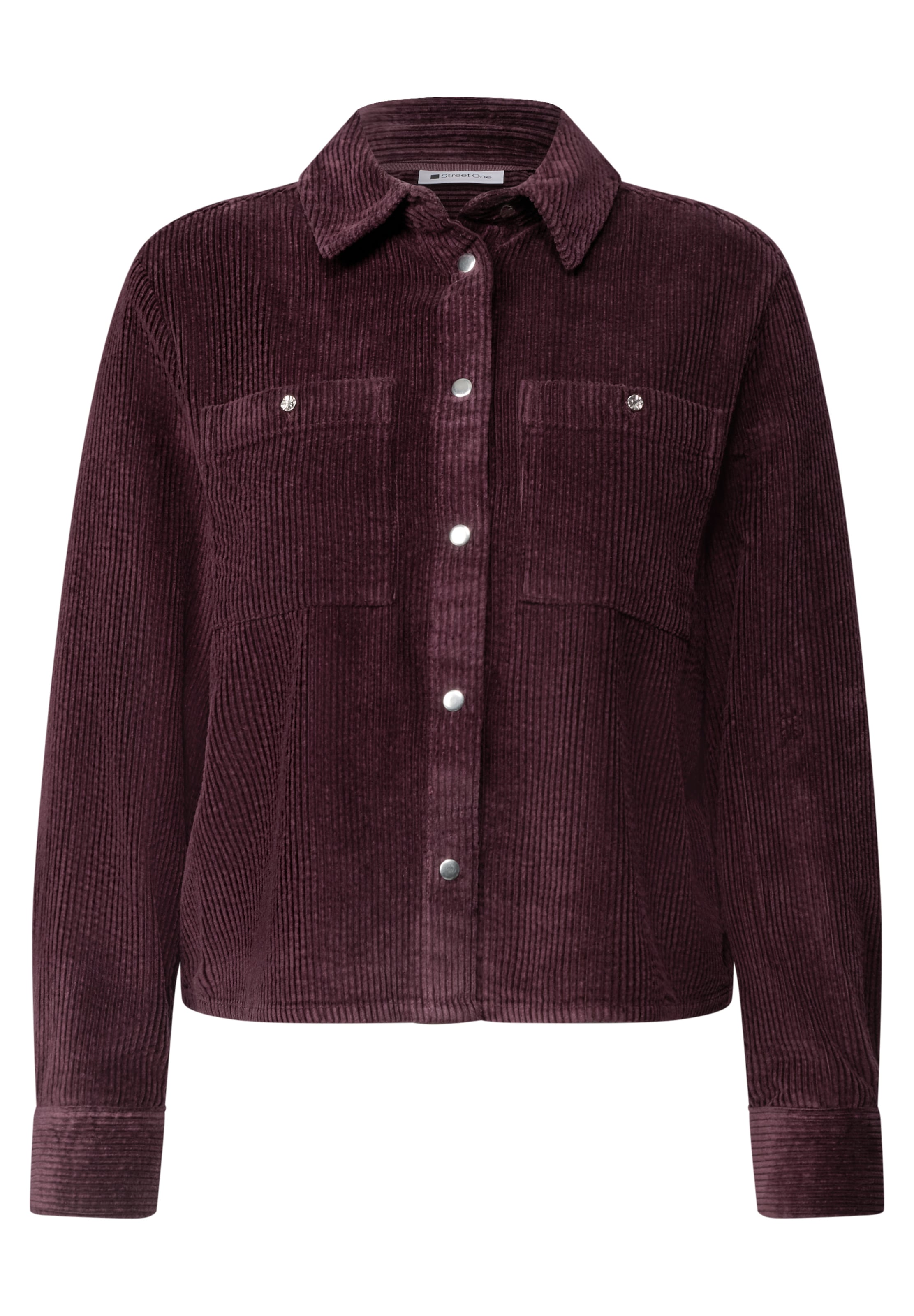 STREET ONE Bluza | rdeča barva: sprednja stran