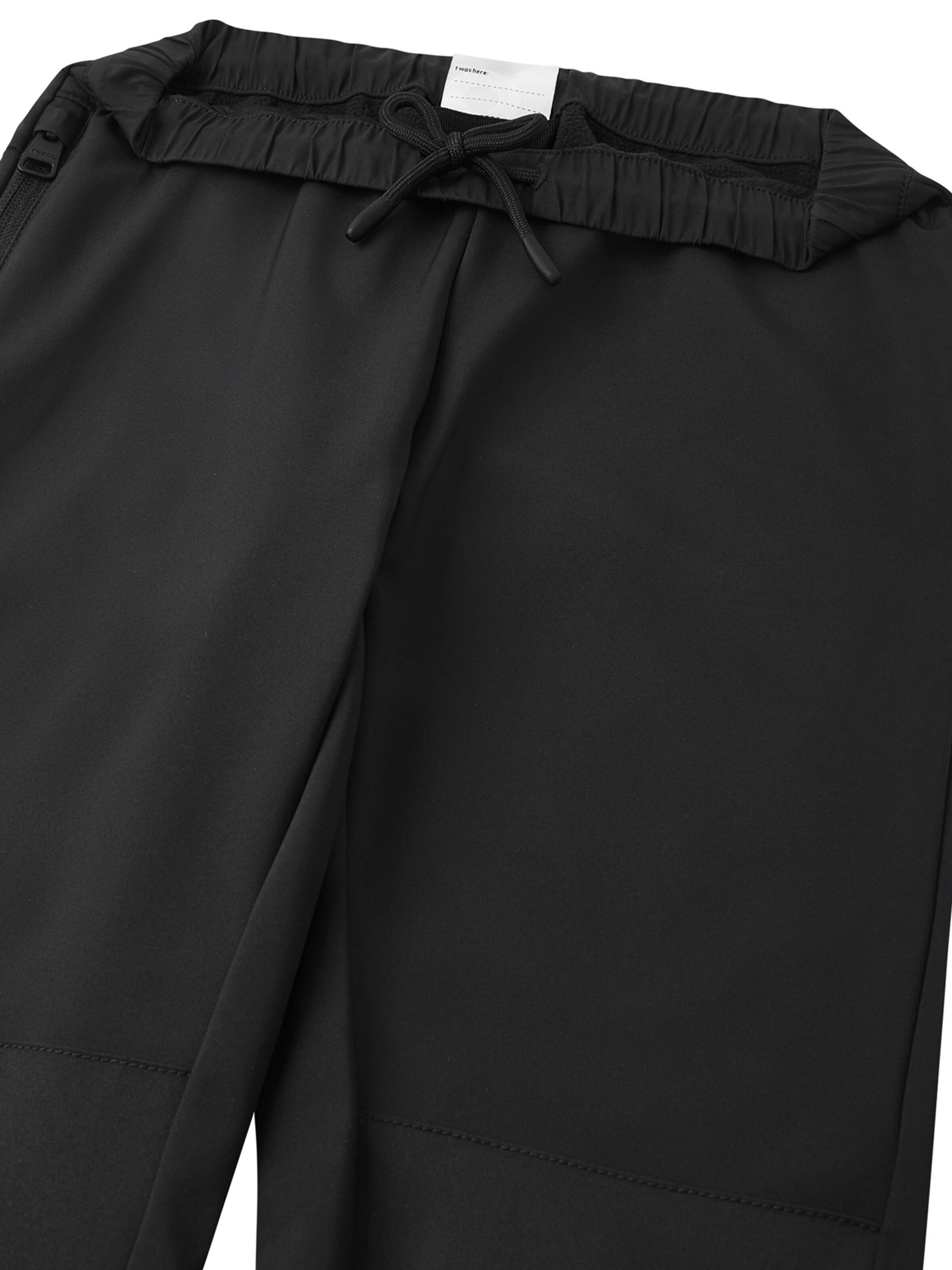 Reima Tapered Outdoor Pants 'Menoon' in Black