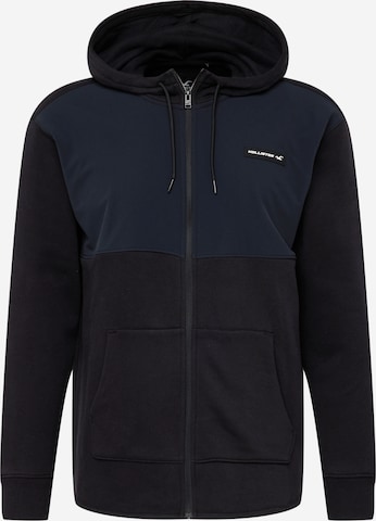 HOLLISTER Sweatjacke in Schwarz: predná strana