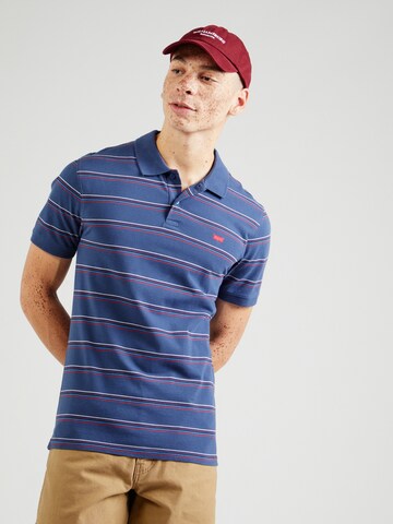 LEVI'S ® Тениска 'HOUSEMARK' в синьо: отпред
