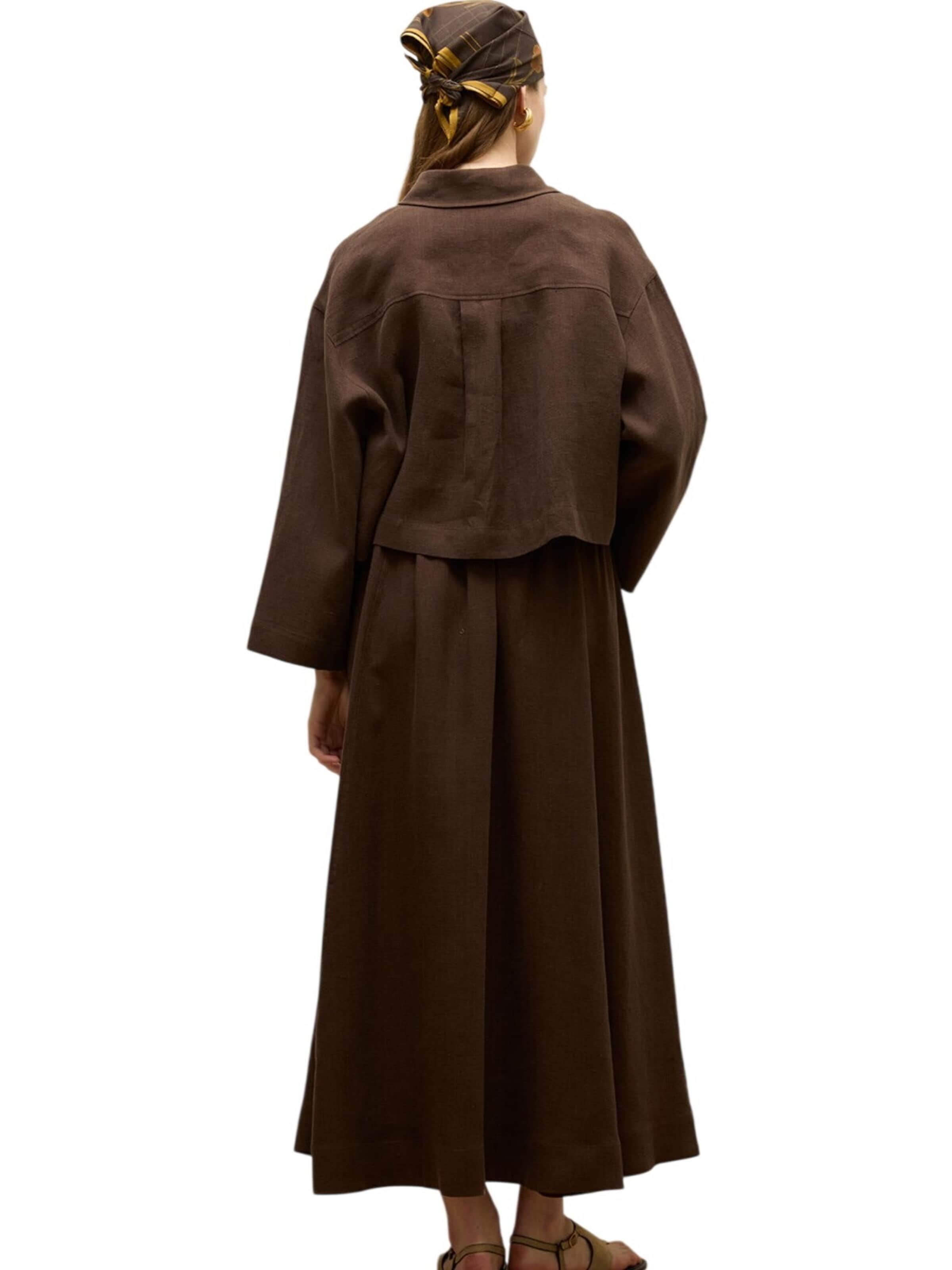 MANUKA Blouse in Brown