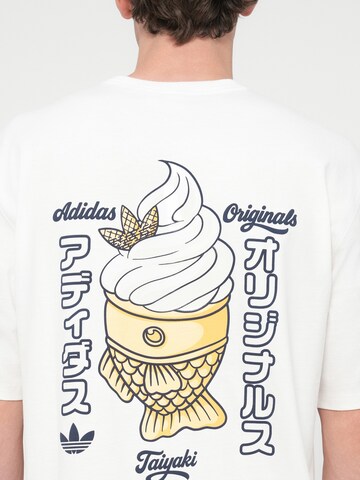 ADIDAS ORIGINALS - Camiseta 'TAIYAKI' en blanco