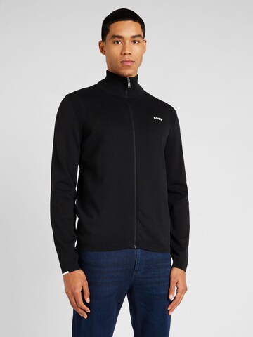 BOSS Sweater 'Ever-X' in Black: front