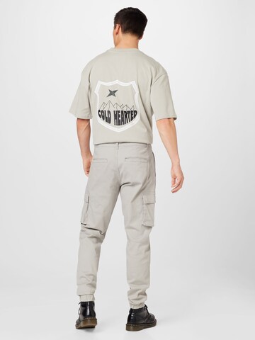 Only & Sons Tapered Cargo Pants 'Cam Stage' in Grey