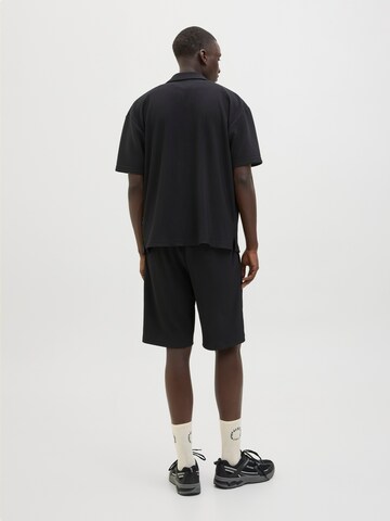 JACK & JONES Loosefit Bukser i sort