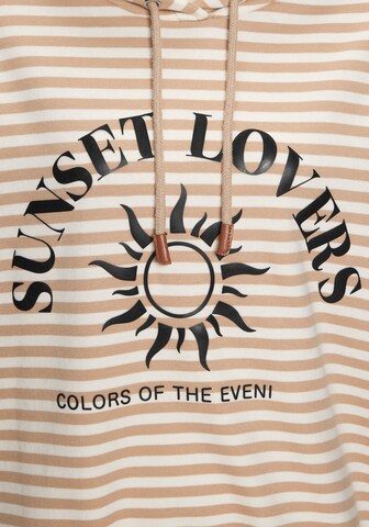 H.I.S Pullover in Beige