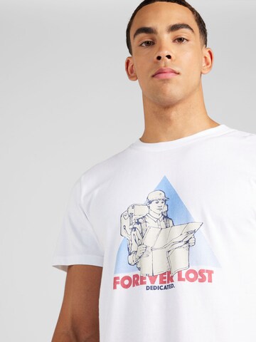 DEDICATED. Shirt 'Stockholm Forever Lost' in White