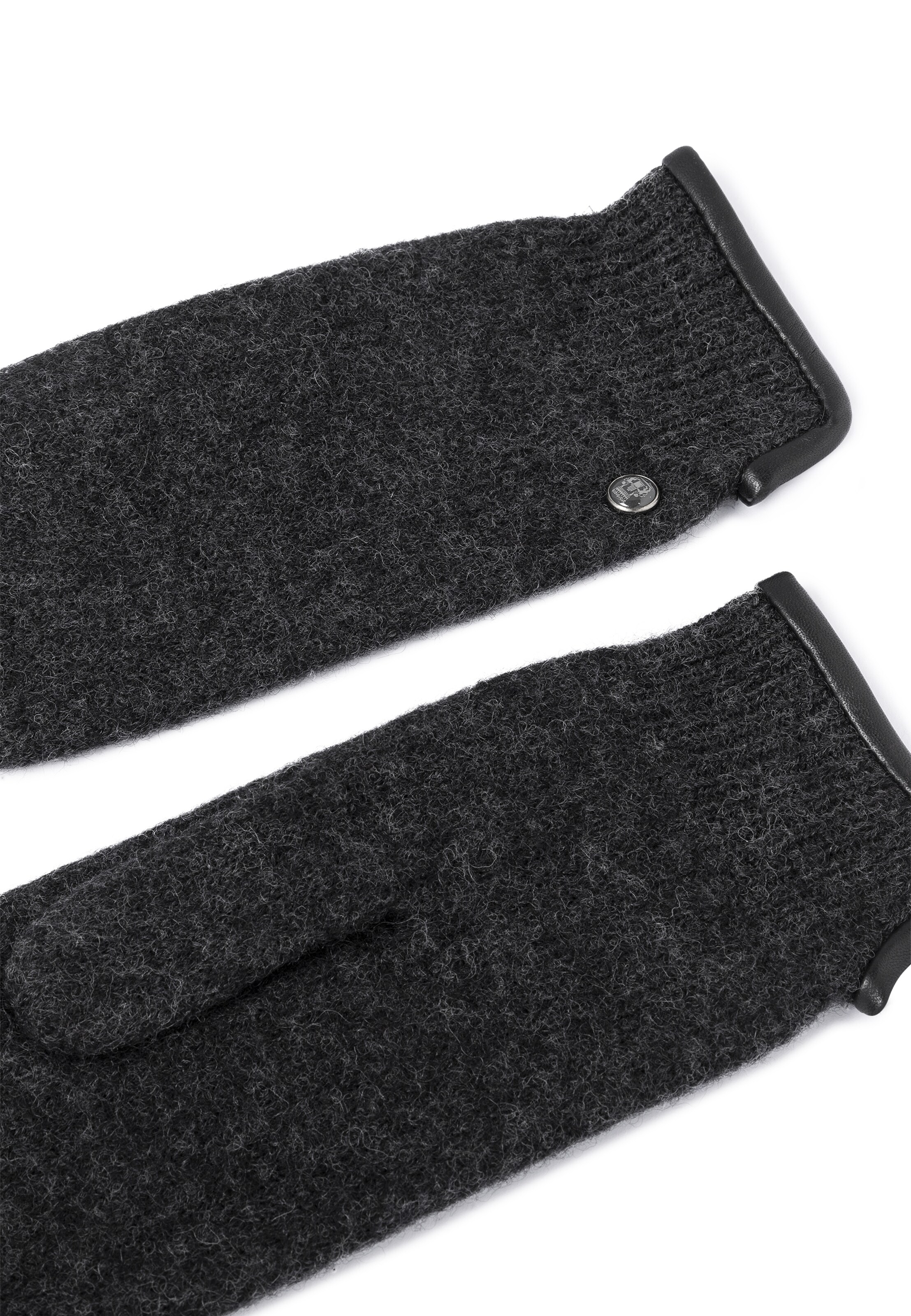 Roeckl Mittens 'FELTED WOOL' in Grey