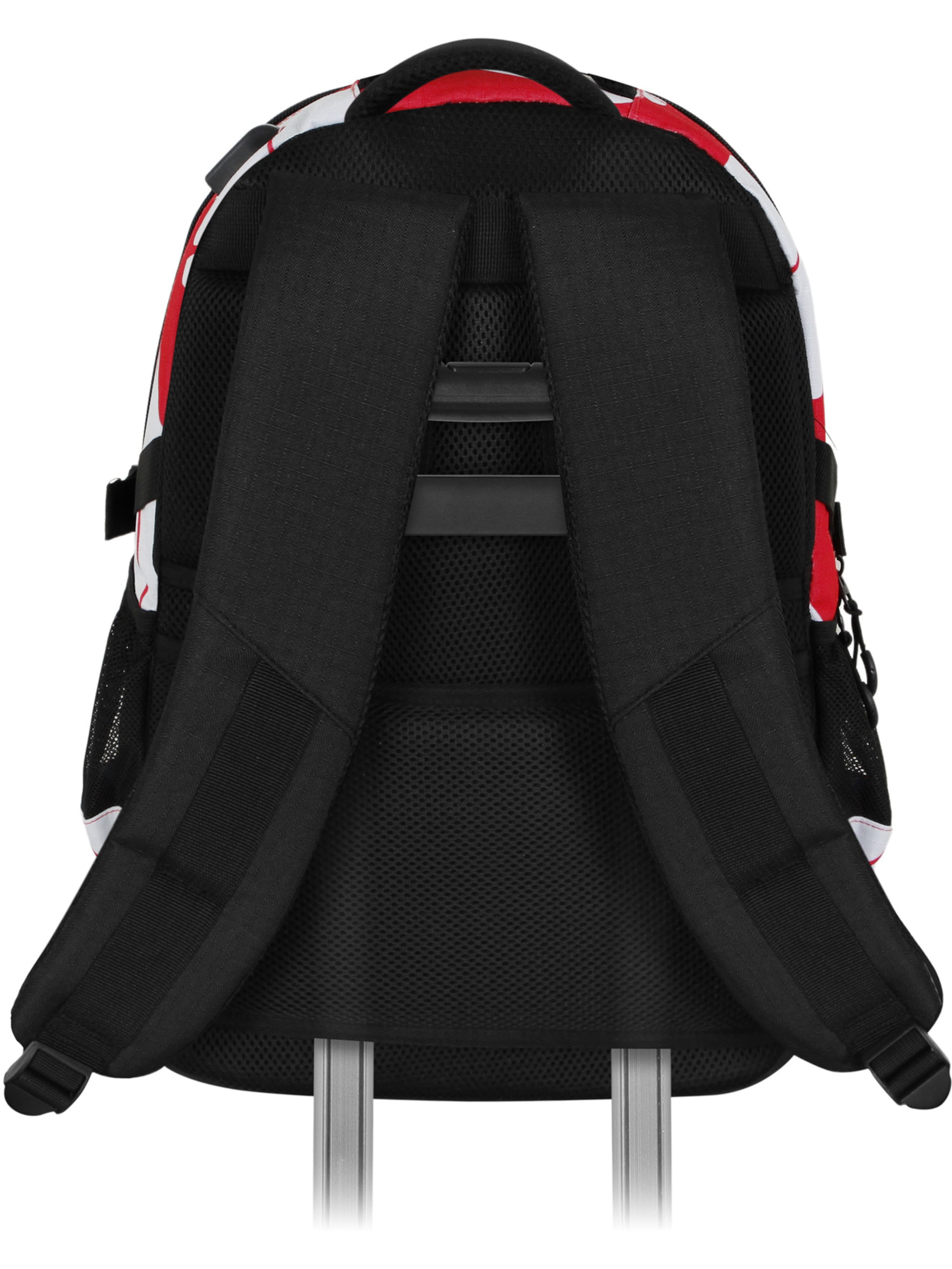 Zaino 'Lilo and Stitch Kiss-PLUS Running' di DISNEY in rosso