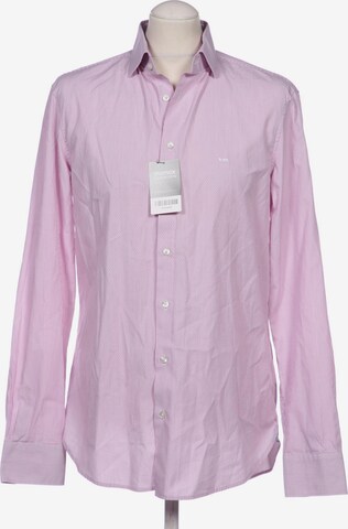 Michael Kors Button Up Shirt in M in Pink: front