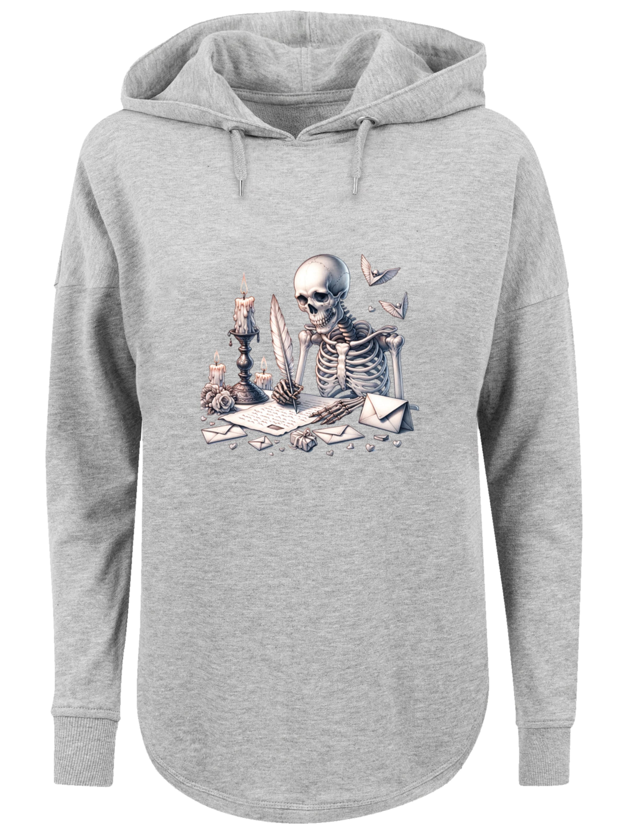 F4NT4STIC Sweatshirt in Grey: front