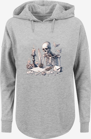 Sweat-shirt F4NT4STIC en gris : devant