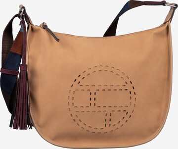 Borsa a spalla 'Ronda' di TOM TAILOR in beige: frontale