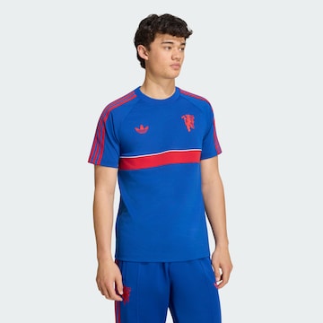ADIDAS PERFORMANCE Λειτουργικό μπλουζάκι 'Manchester United' σε μπλε: μπροστά