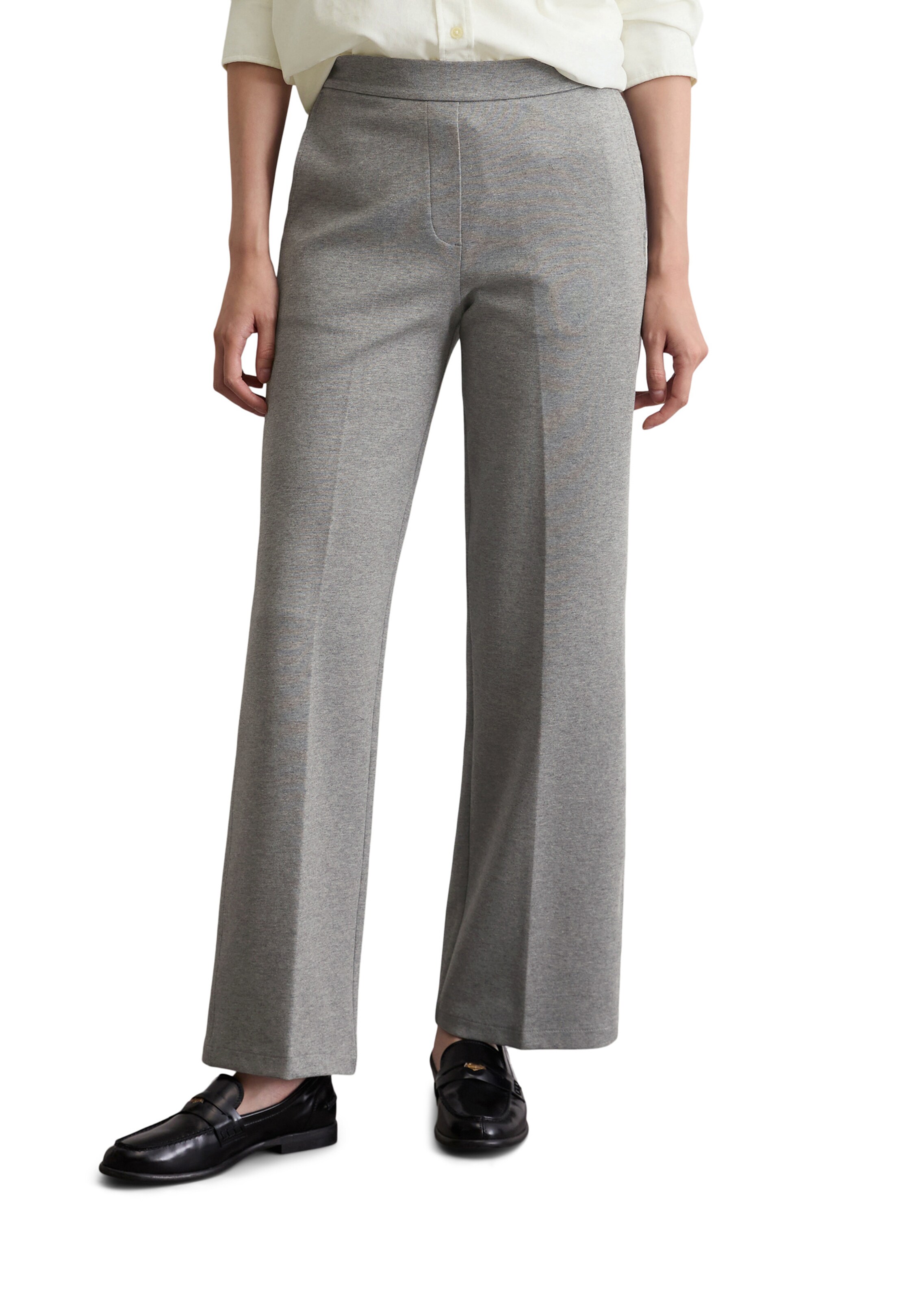 pelēks Marc O'Polo Standarta Bikses: no priekšpuses