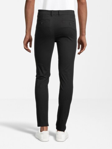 AÉROPOSTALE - Tapered Pantalón chino en negro