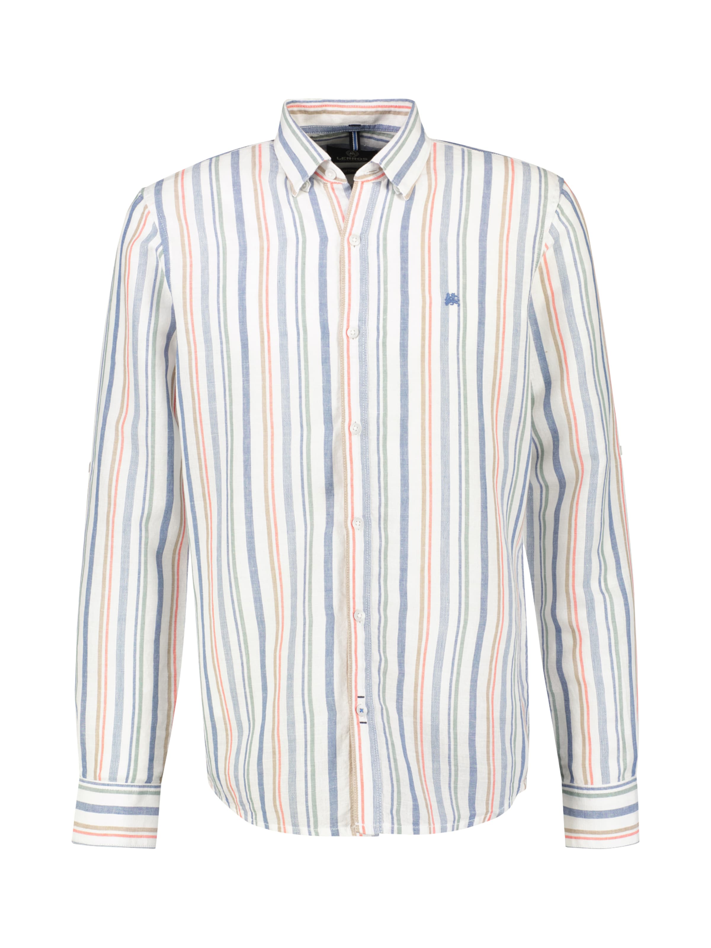 LERROS Regular fit Overhemd in Wit: voorkant