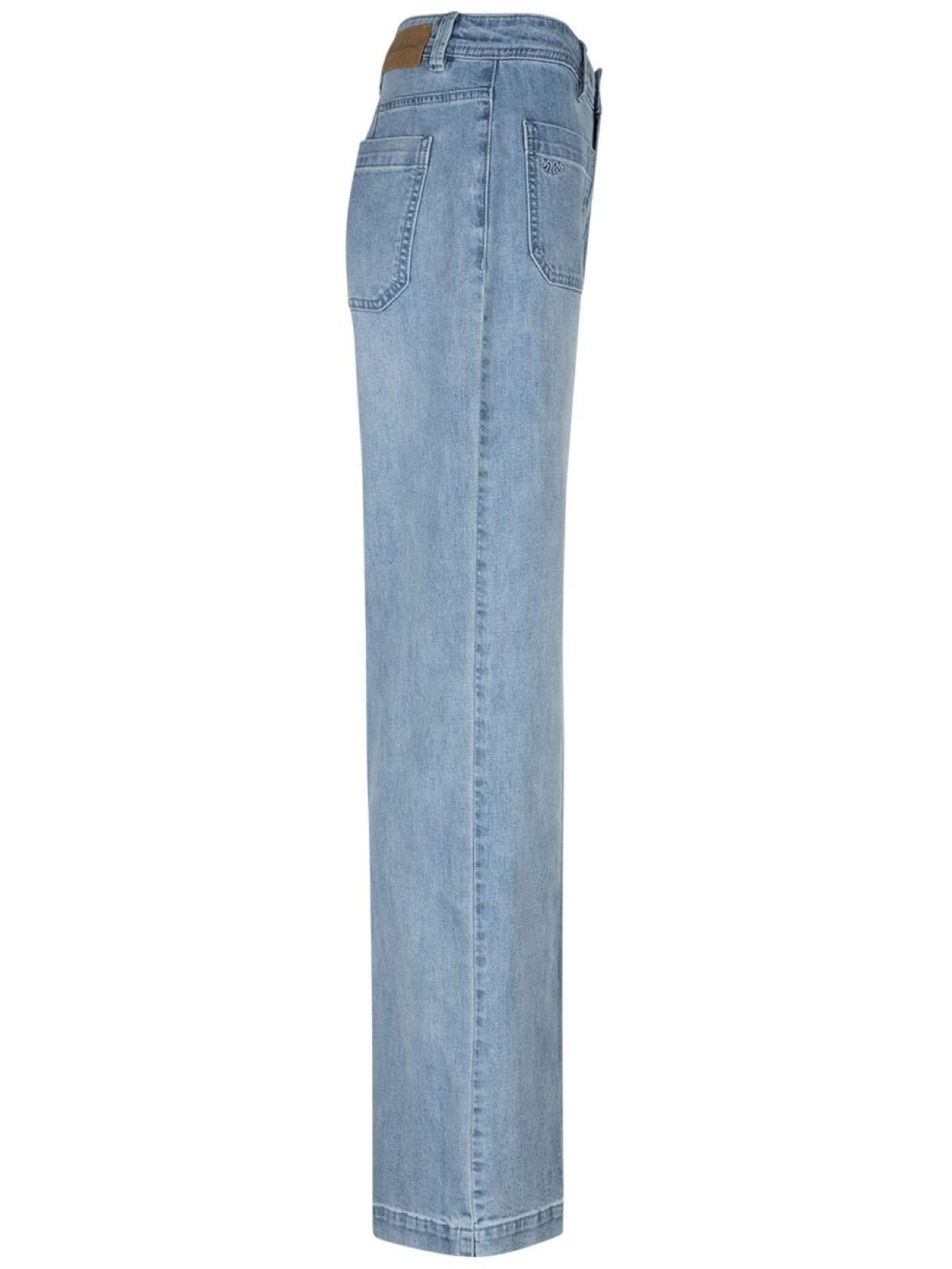 Red Button Regular Jeans 'RB Colette frontpocket L33' in Blauw