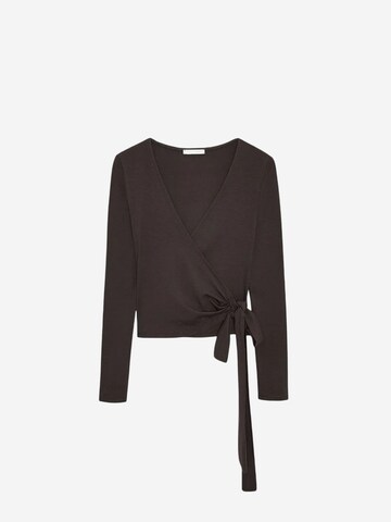 Dilvin Shirt 'Blusen' in Brown: front
