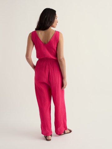 Seasalt Cornwall Jumpsuit 'Trembetha' i pink