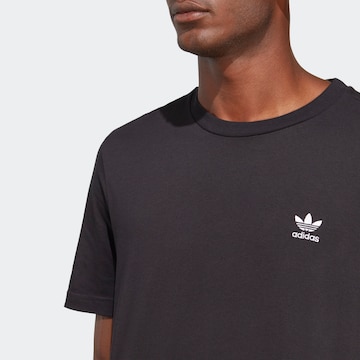 ADIDAS ORIGINALS T-Shirt 'Trefoil Essentials' in Schwarz