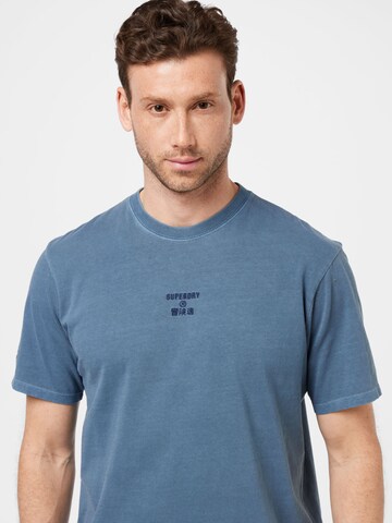 Superdry T-Shirt in Blau