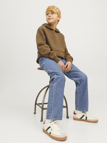 Jack & Jones Junior Loosefit Jeans 'JJIChris JJOriginal SQ 735' i blå