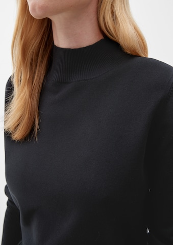 s.Oliver BLACK LABEL Sweater in Black