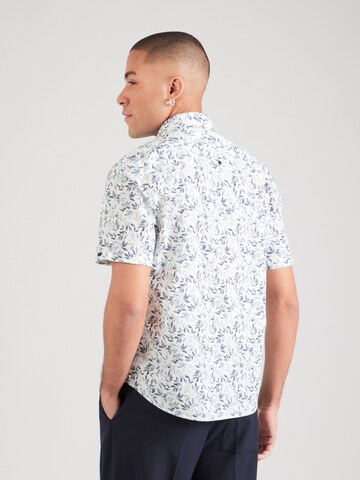 Coupe regular Chemise No Excess en bleu : derrière