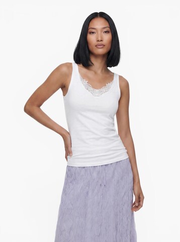 Haut ONLY en blanc : devant